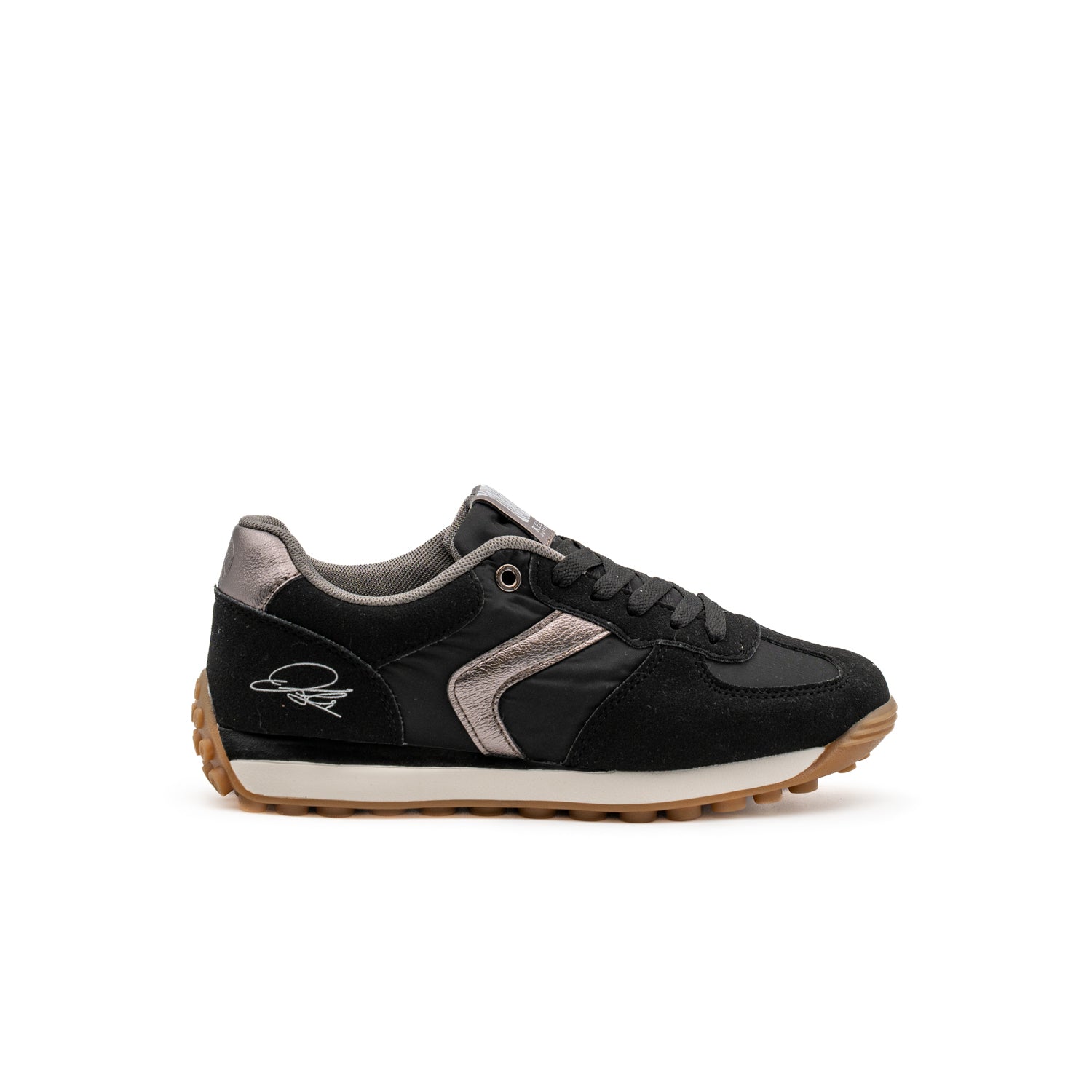 Sneakers de mujer PRAGUE K61012 negras Kelara colección AW26