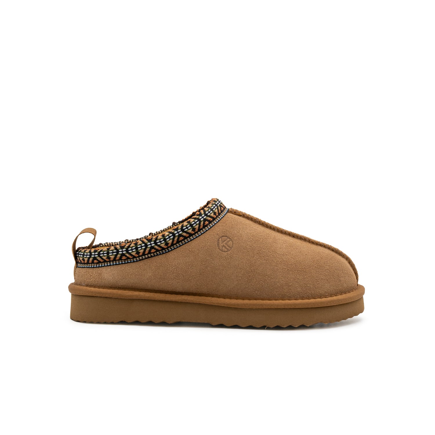Zueco australiano de piel HAGEN K61309 color cuero Kelara