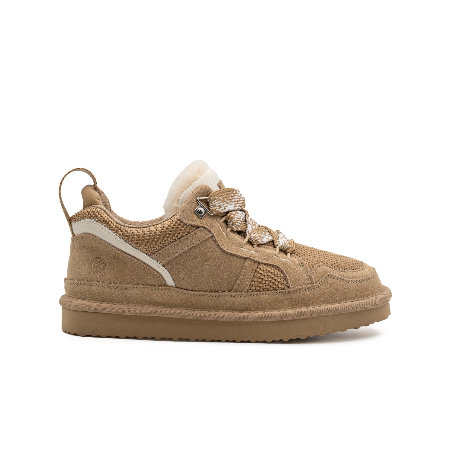 Sneaker australiano de piel LAPLAND K61311 beige Kelara